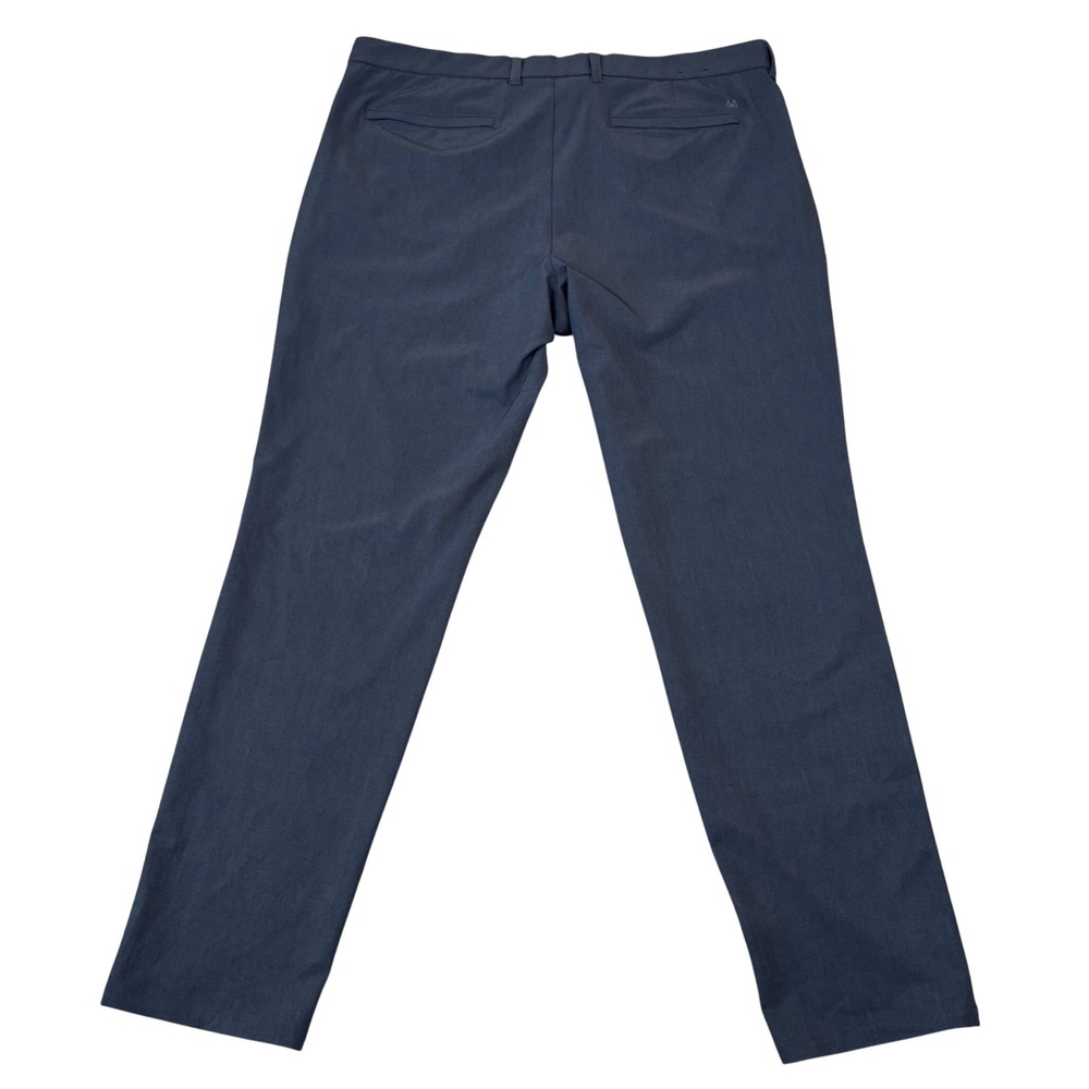 Mizzen+Main Helmsman Pants Men 40x32 Gray Slim Fit Performance Stretch Chino - Picture 4 of 9